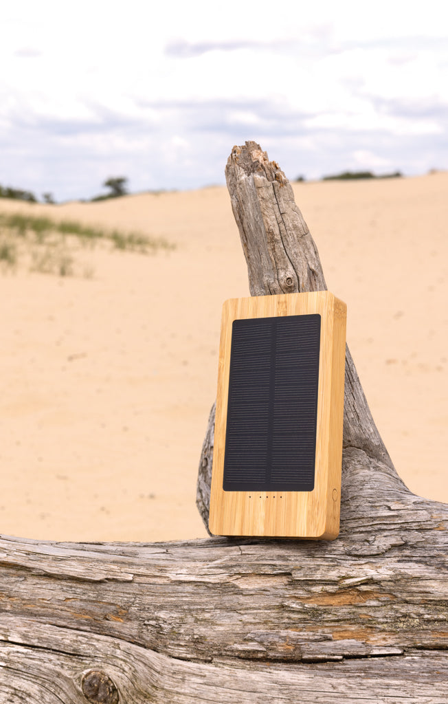 Sunwick 10.000mah Bambus Solar Powerbank – Ansicht 6