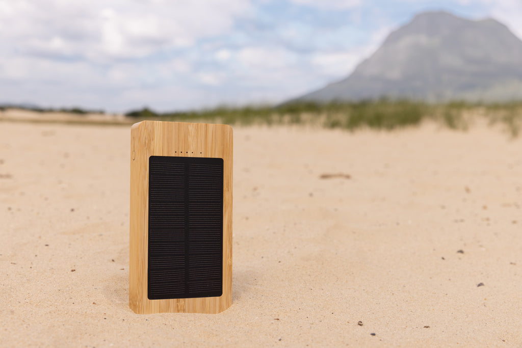 Sunwick 10.000mah Bambus Solar Powerbank – Ansicht 7