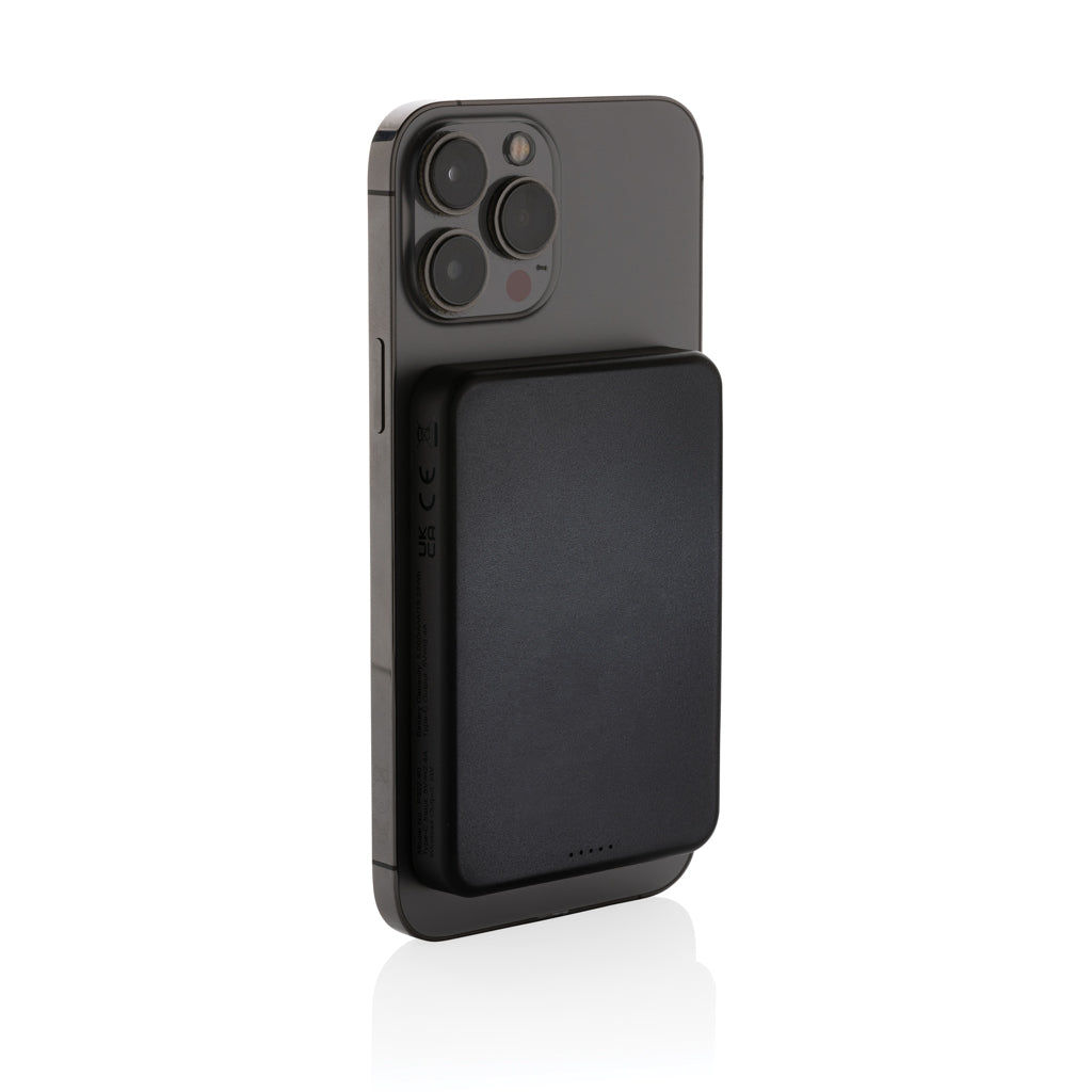 Magnetix 5.000mAh magnetische Powerbank aus RCS recycel. ABS – Ansicht 4