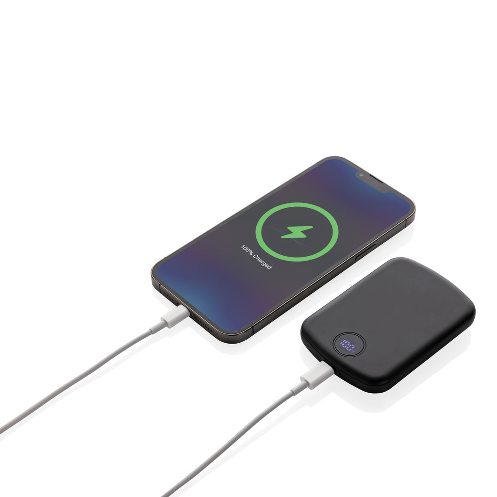 MagBoost 5.000mAh magnetische Powerbank aus RCS rec. Plastik – Ansicht 3
