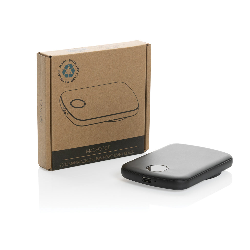 MagBoost 5.000mAh magnetische Powerbank aus RCS rec. Plastik – Ansicht 7