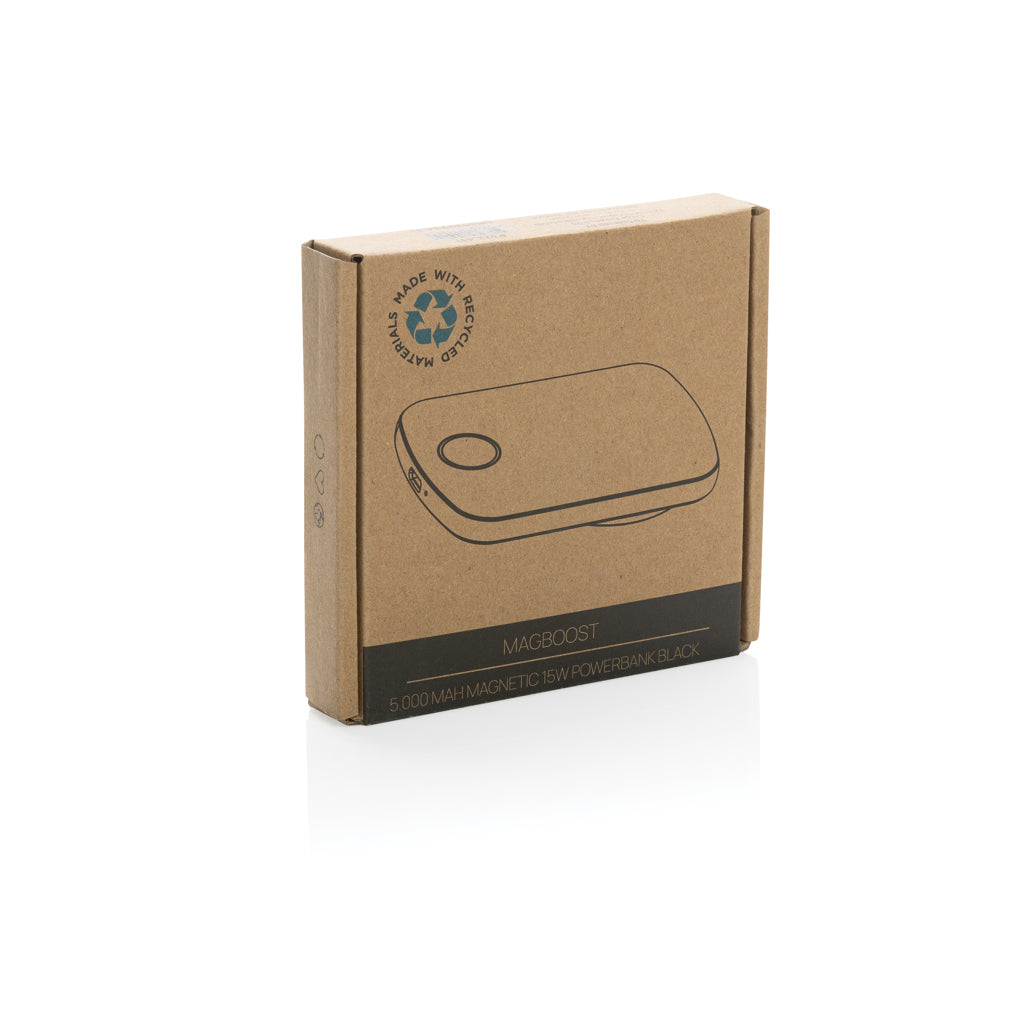 MagBoost 5.000mAh magnetische Powerbank aus RCS rec. Plastik – Ansicht 8