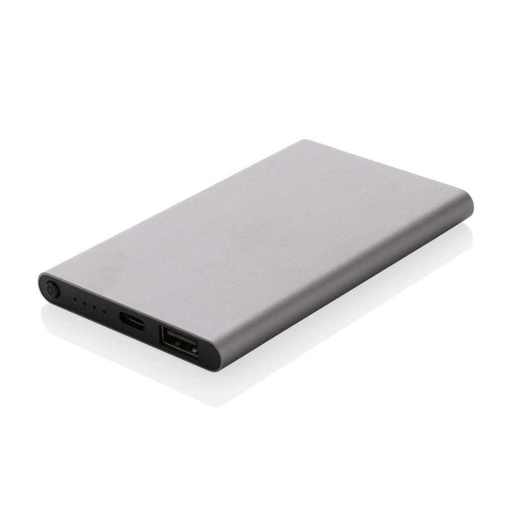 4.000mAh Type-C Powerbank aus RCS recyeltem ABS & Aluminium – Ansicht 1
