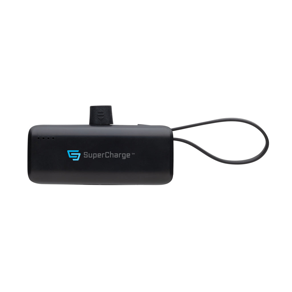 Powerlink 3000mah Powerbank aus RCS rPlastic mit USB-C Kabel – Ansicht 7