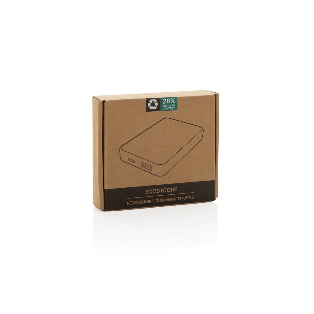 Boostcore 5.000mAh Powerbank aus RCS rec. Kunststoff – Ansicht 7