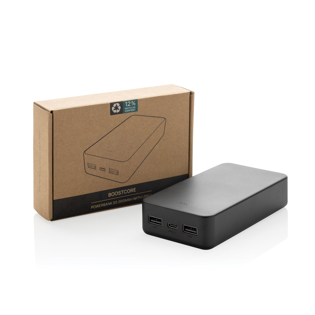 Boostcore 20.000mAh Powerbank aus RCS rec. Kunststoff – Ansicht 2