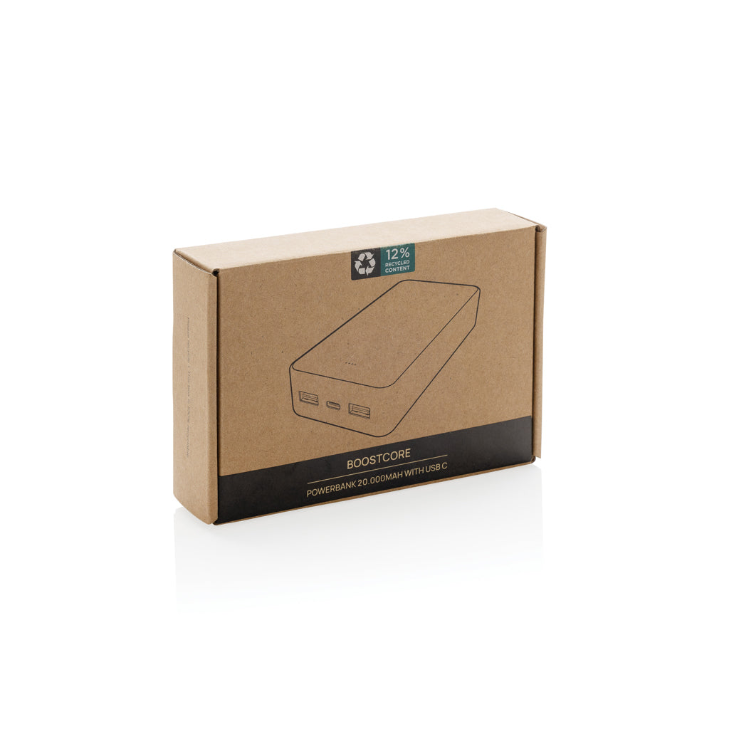 Boostcore 20.000mAh Powerbank aus RCS rec. Kunststoff – Ansicht 3