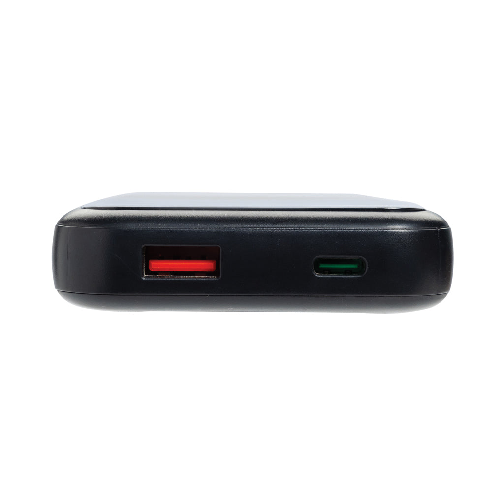 Turbopack 10000mAh Powerbank mit integr. Kabeln aus RCS rABS – Ansicht 8
