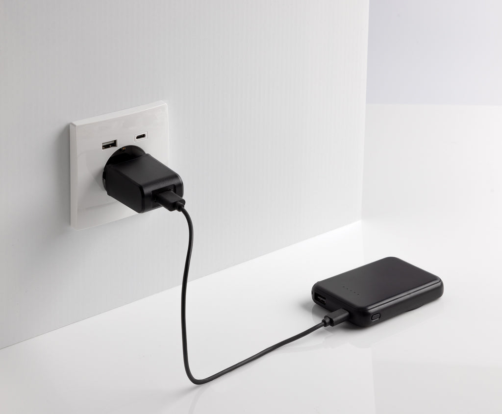 Stellar 5.000mAh 5W magnetische Powerbank aus RCS rec. ABS – Ansicht 8