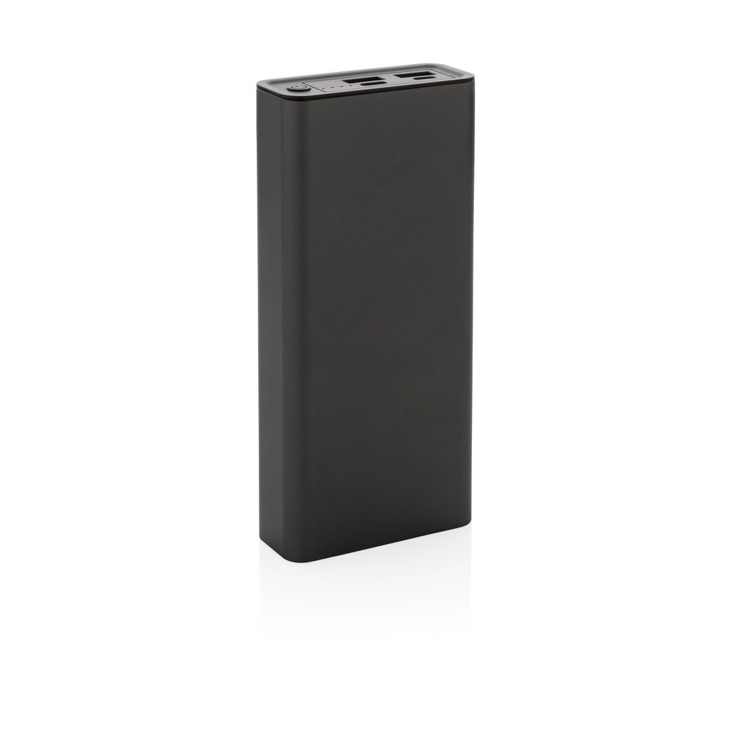 Terra 20.000mAh 20W Powerbank aus RCS recyceltem Aluminium – Ansicht 1