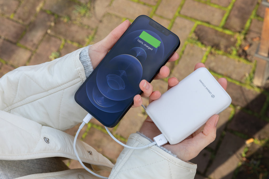 Urban Vitamin Alameda 10.000mAh 18W PD Powerbank als Werbeartikel mit Logo