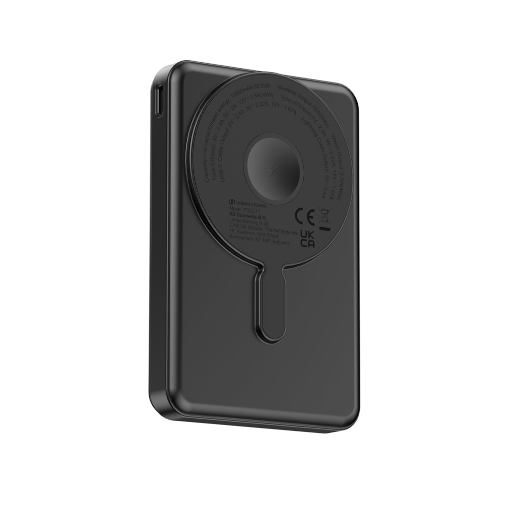 Urban Vitamin Delano 5-in-1 10.000mAh 20W PD magn. Powerbank – Ansicht 1