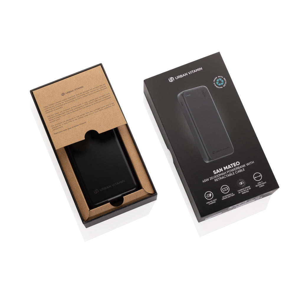 Urban Vitamin San Mateo 45W 20.000mAh Powerbank – Ansicht 2