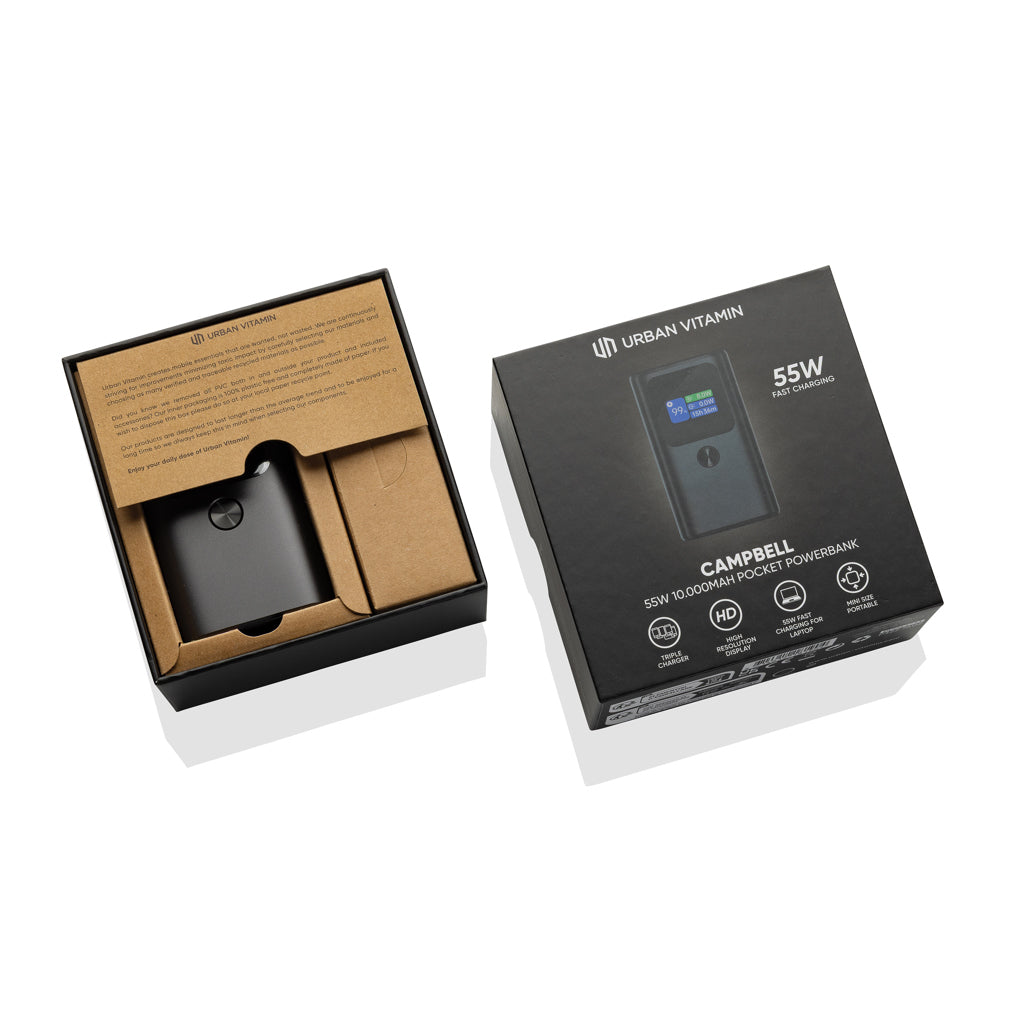 Urban Vitamin Campbell 55W 10.000mAh Pocket-Powerbank – Ansicht 2