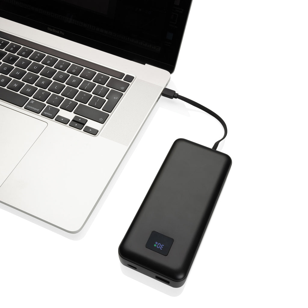 Gridley 20.000mAh 65W Laptop Powerbank aus RCS rPlastik – Ansicht 2