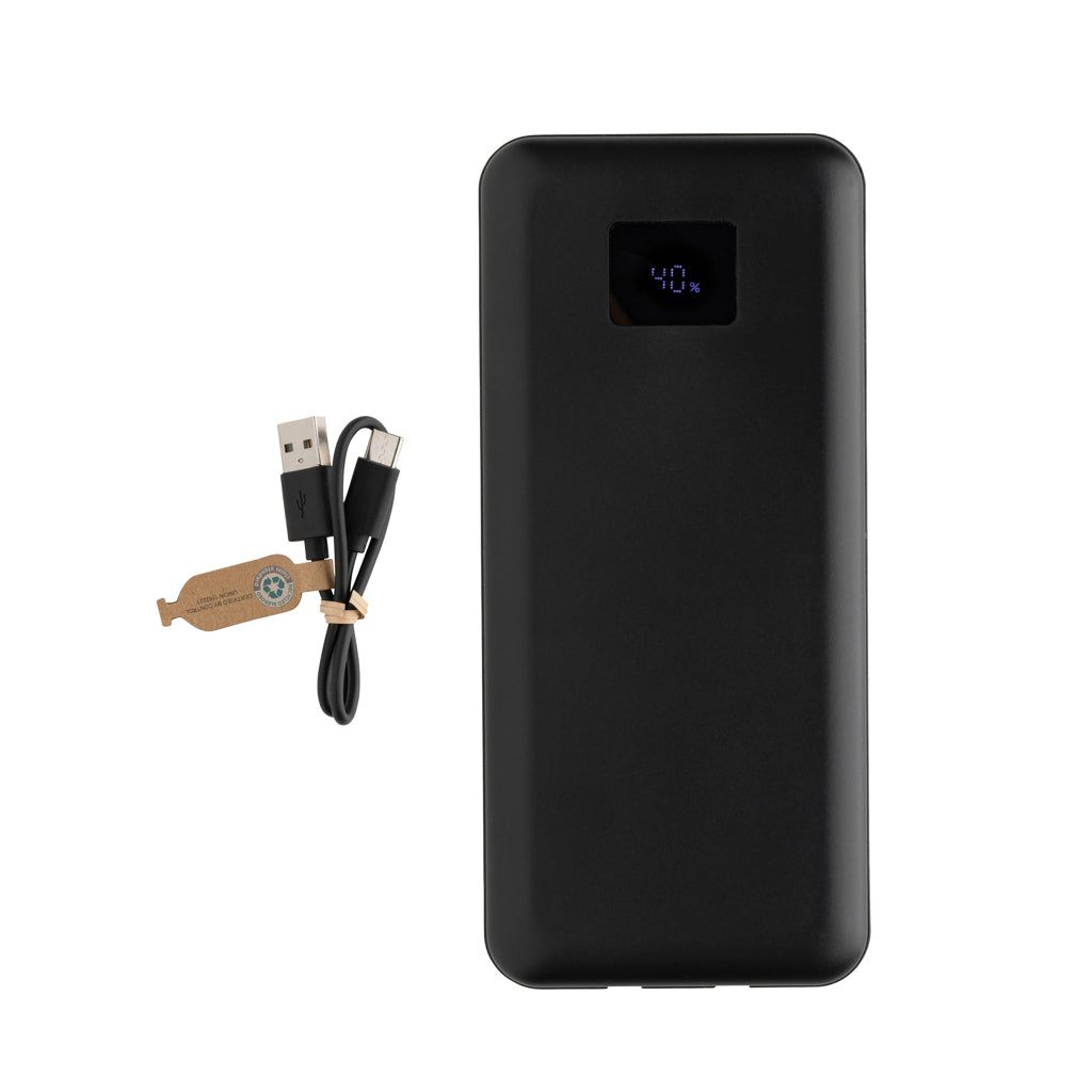Gridley 20.000mAh 65W Laptop Powerbank aus RCS rPlastik – Ansicht 4