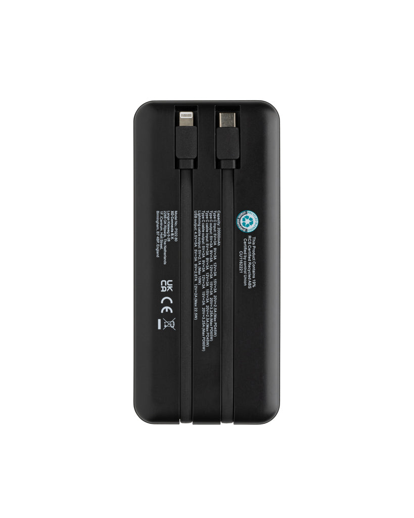 Gridley 20.000mAh 65W Laptop Powerbank aus RCS rPlastik – Ansicht 5