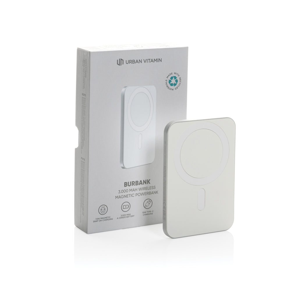 Urban Vitamin Burbank 3000mAh Powerbank aus RCS Plastik/Alu – Ansicht 7