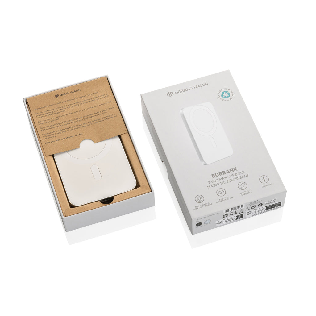Urban Vitamin Burbank 3000mAh Powerbank aus RCS Plastik/Alu – Ansicht 6