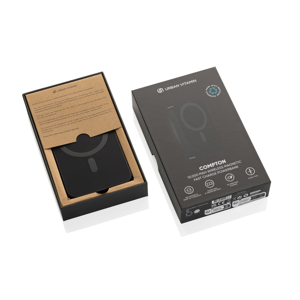 Urban Vitamin Compton 10000mAh Powerbank aus RCS Plastik/Alu – Ansicht 6