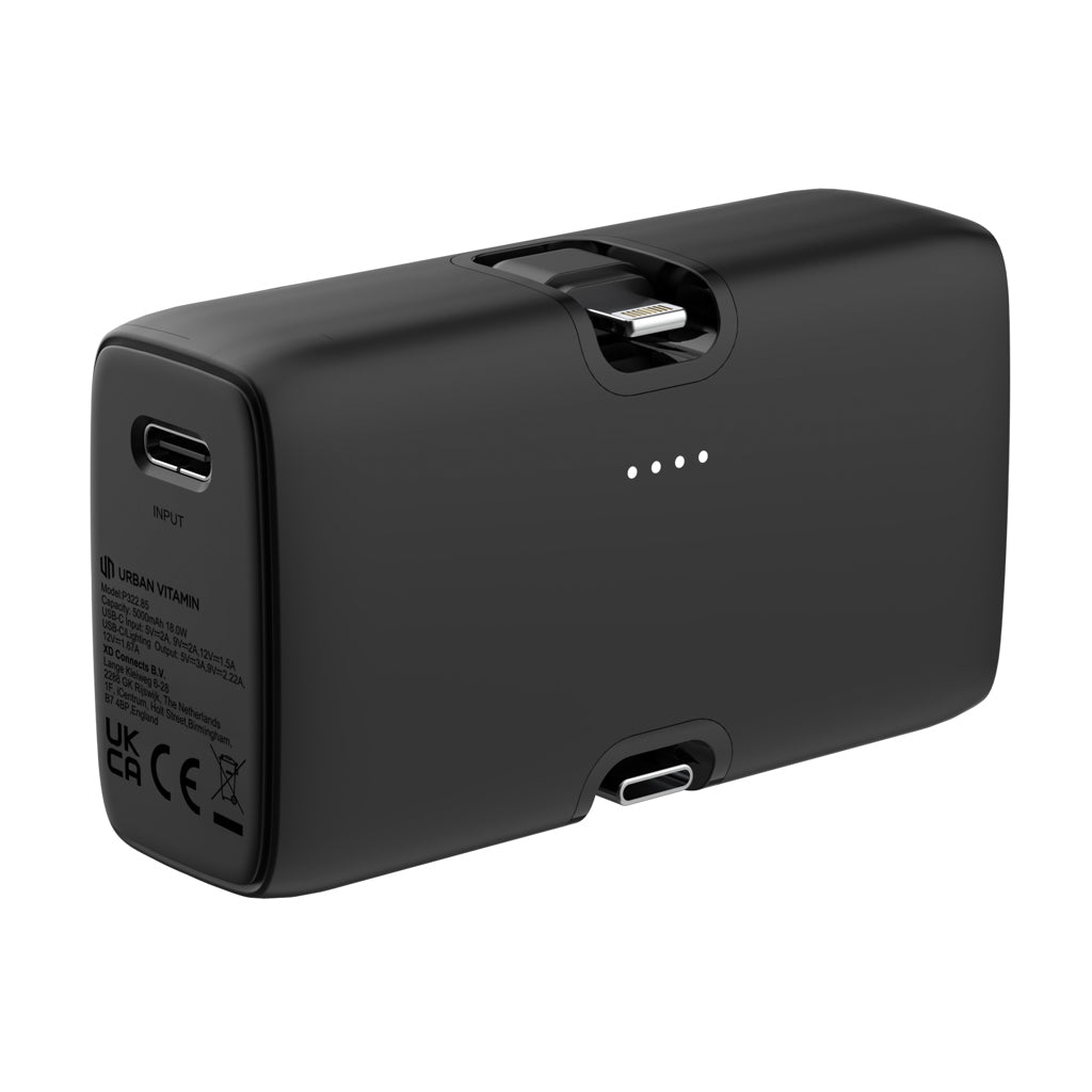 Urban Vitamin Los Angeles 20W Powerbank aus RCS rec. Plastik – Ansicht 2