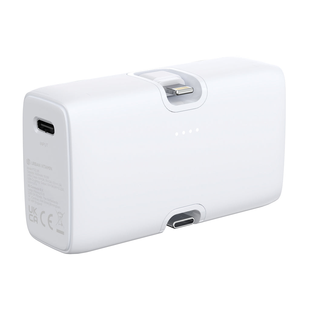 Urban Vitamin Los Angeles 20W Powerbank aus RCS rec. Plastik – Ansicht 3