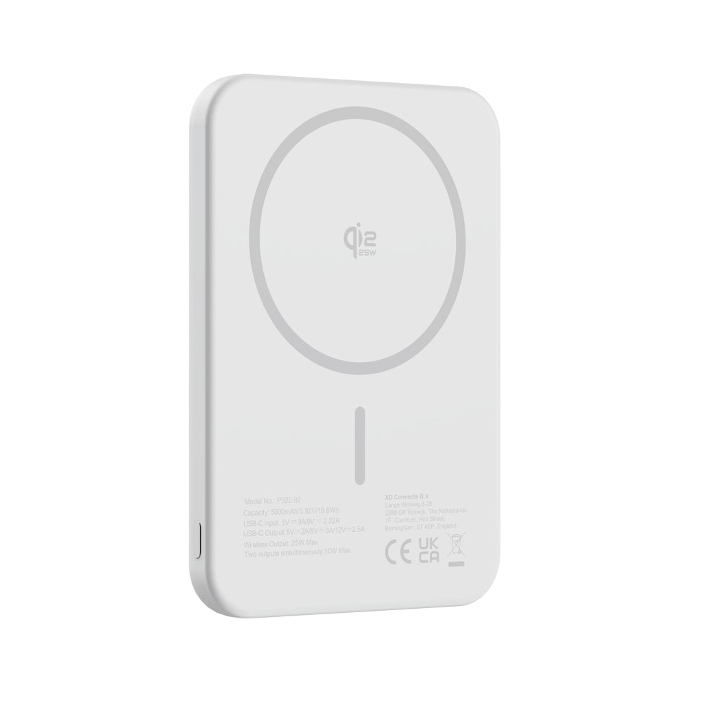 Urban Vitamin Pomona 5000mAh Qi2.2 25W magnetische Powerbank – Ansicht 3