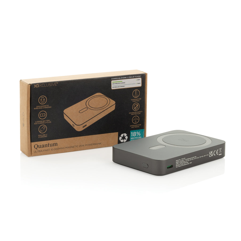 Quantum RCS Ultra-Fast 25W 10.000mAh magnetische Powerbank – Ansicht 2