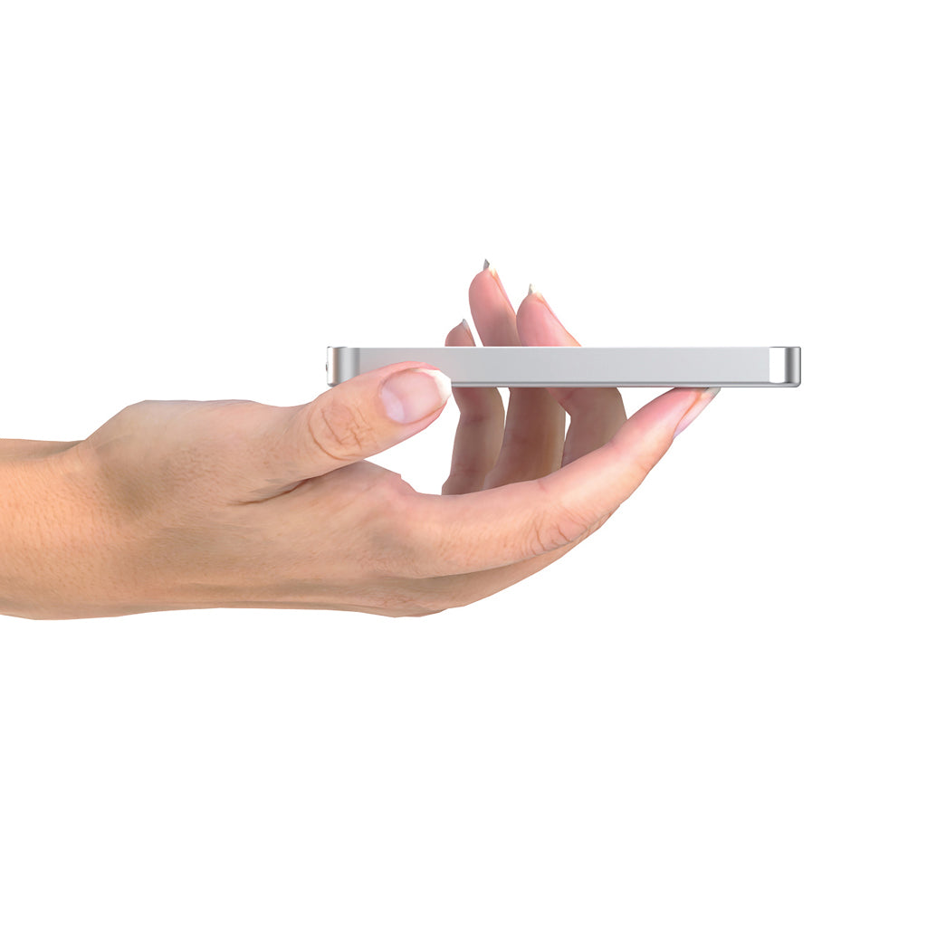 Urban Vitamin Marin 5.000mAh magnet. 15W Wireless Powerbank als Werbeartikel mit Logo