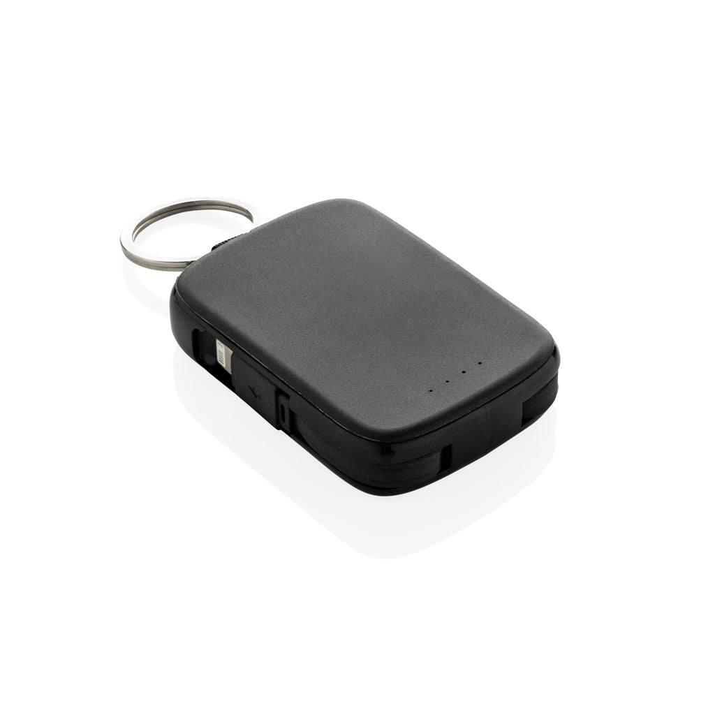 Nexo RCS Key-Chain-Powerbank 2.000mAh mit integr. Kabeln – Ansicht 1