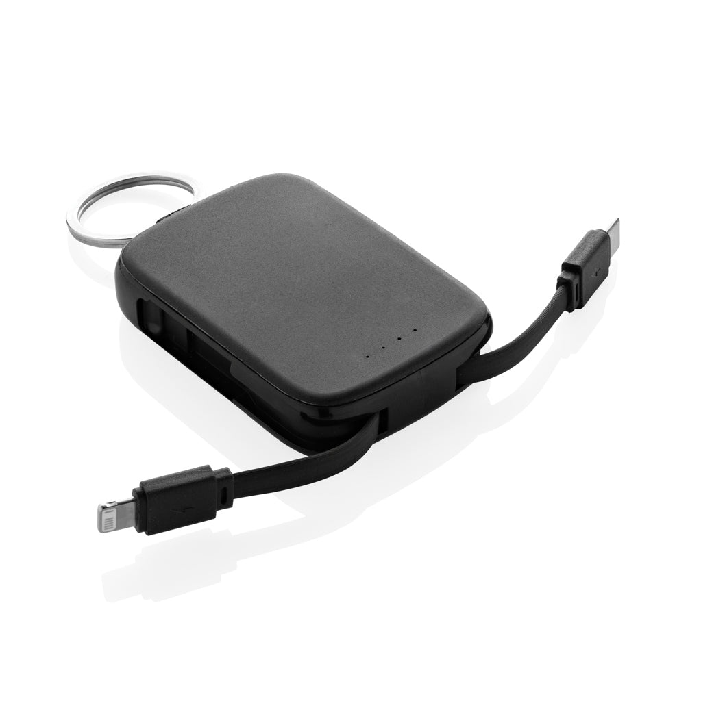 Nexo RCS Key-Chain-Powerbank 2.000mAh mit integr. Kabeln – Ansicht 4