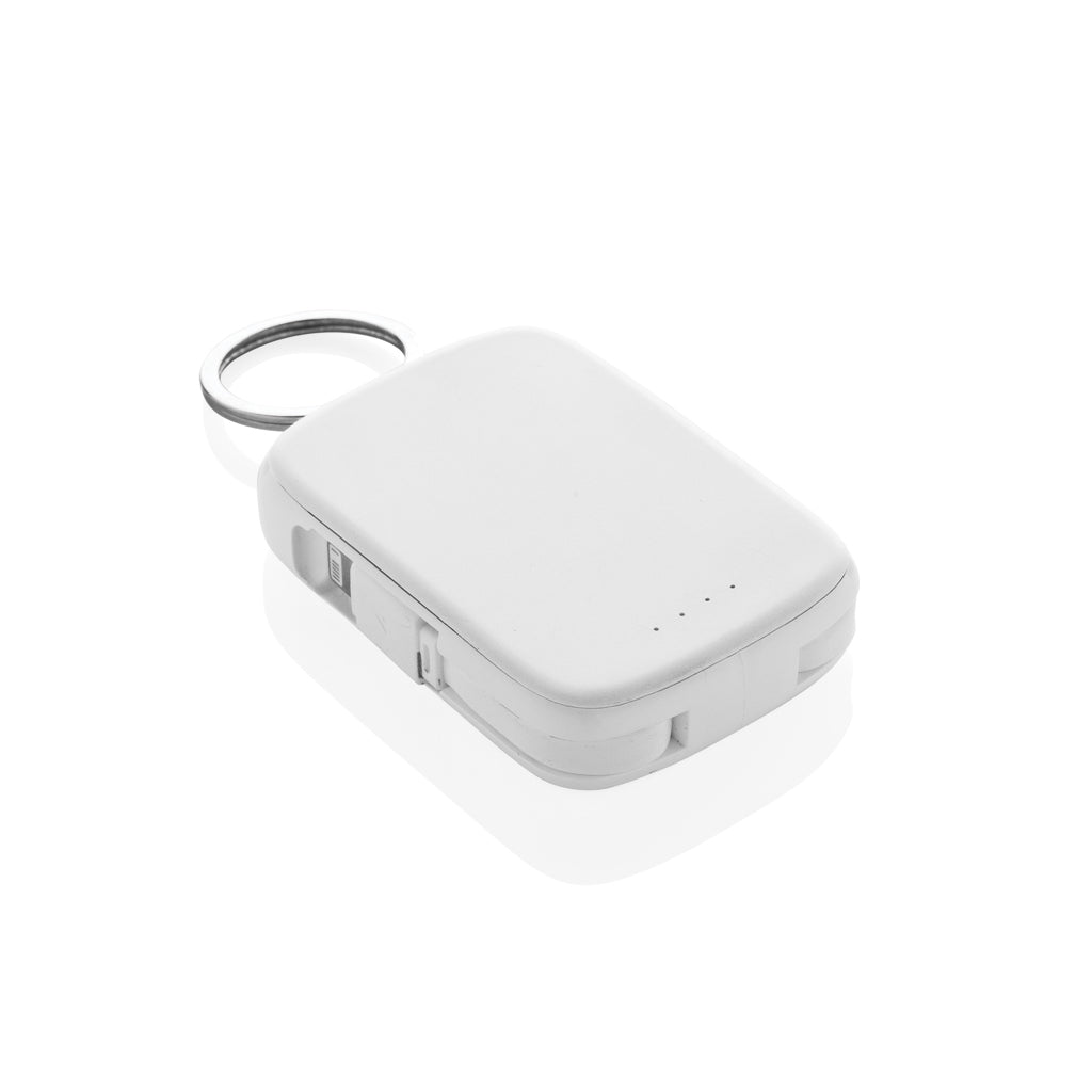 Nexo RCS Key-Chain-Powerbank 2.000mAh mit integr. Kabeln – Ansicht 2
