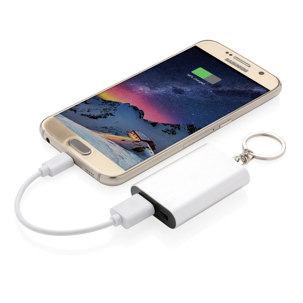 1.000 mAh Schlüsselanhänger Powerbank – Ansicht 2