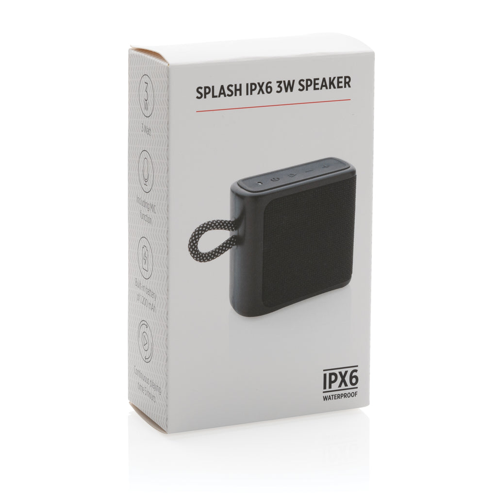 Splash IPX6 3W Lautsprecher – Ansicht 6