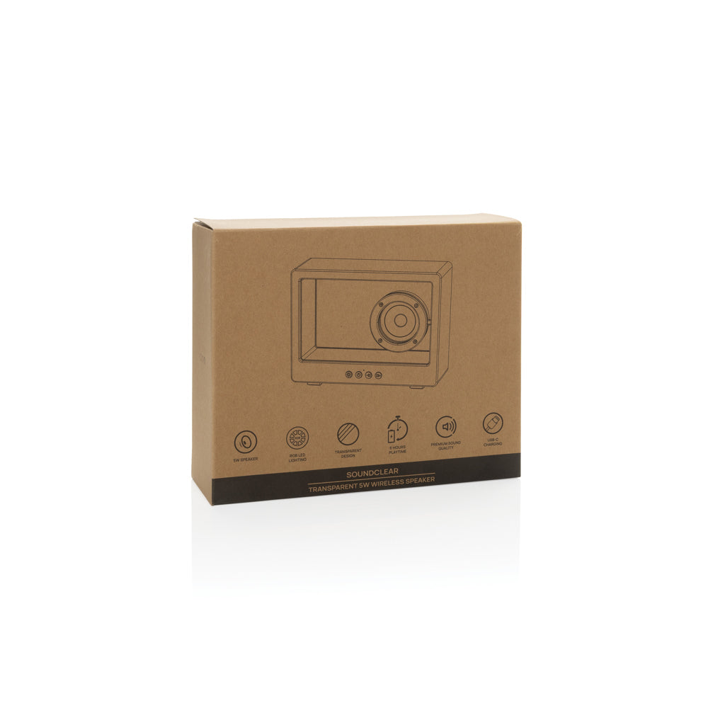 Soundclear transparenter 5W Wireless Lautsprecher – Ansicht 4
