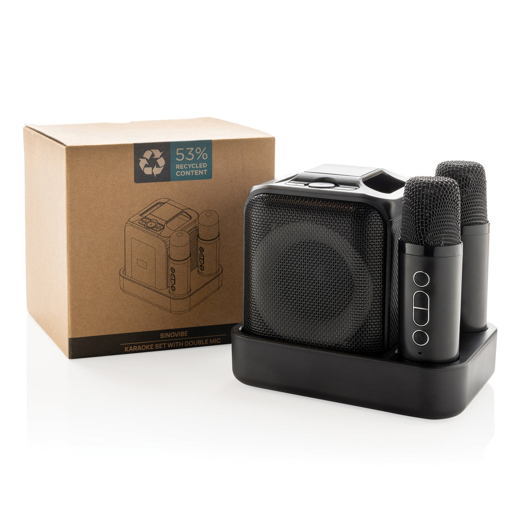 Singvibe Karaoke-Set mit Doppelmikrofon aus RCS rec. ABS – Ansicht 8
