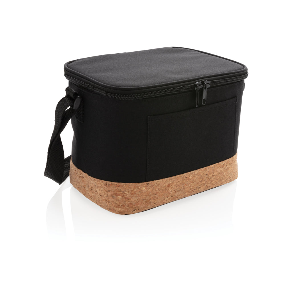 Two-Tone Kühltasche mit Korkdetails – Ansicht 3