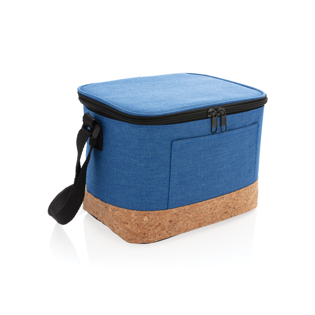 Two-Tone Kühltasche mit Korkdetails – Ansicht 1