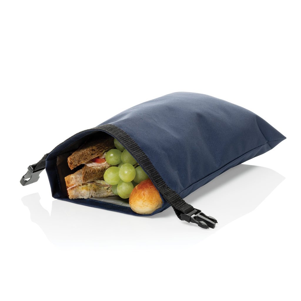 Snackstrap faltbarer Lunchbag aus AWARE™ rPET 30 x 20cm – Ansicht 4