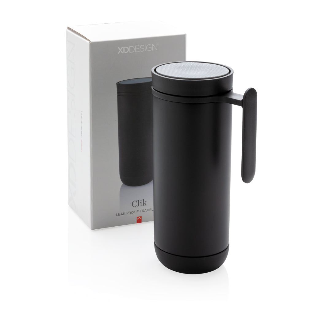 XD Design Clik auslaufsicherer Reisebecher mit Griff – Ansicht 2