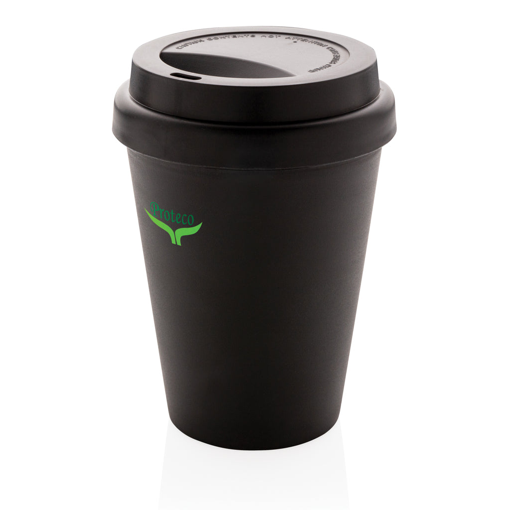 Wiederverwendbarer doppelwandiger Kaffeebecher 300ml – Ansicht 4