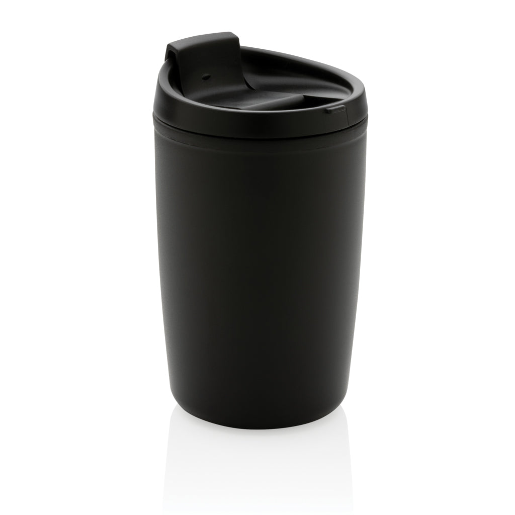 GRS recycelter PP-Becher mit Flip-Deckel – Ansicht 5