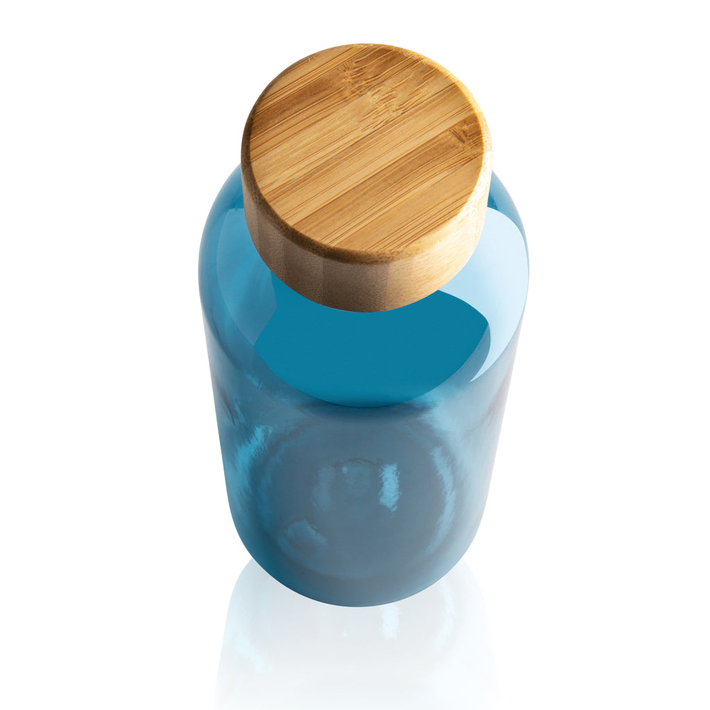 RCS rPET Flasche mit Bambus-Deckel – Ansicht 5