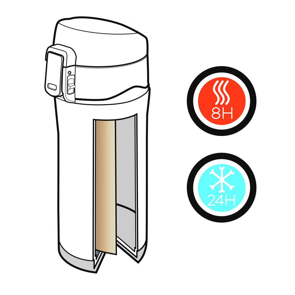 Swiss Peak Elite Kupfer Vakuum Becher als Werbeartikel mit Logo