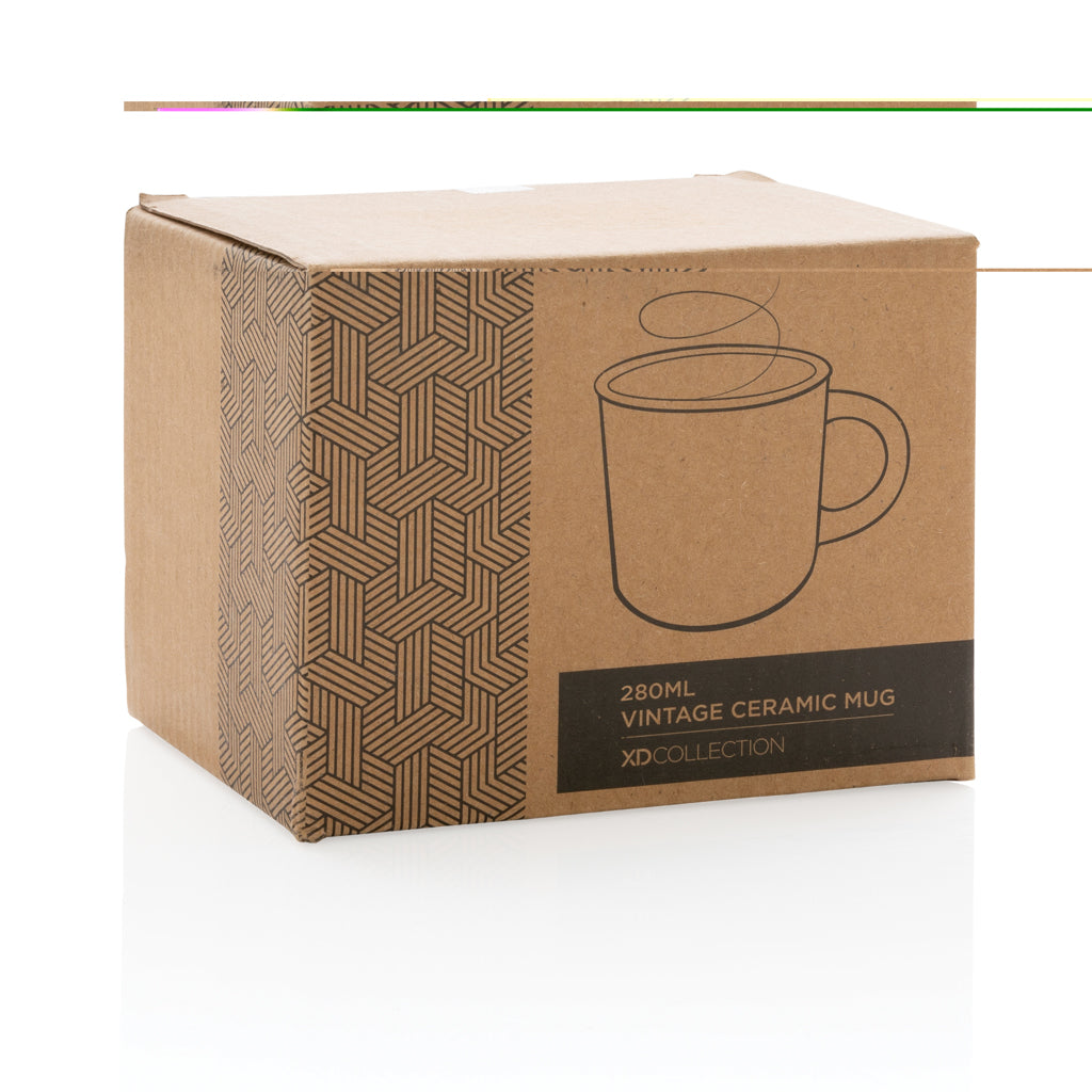 Vintage Keramiktasse, 280ml – Ansicht 8