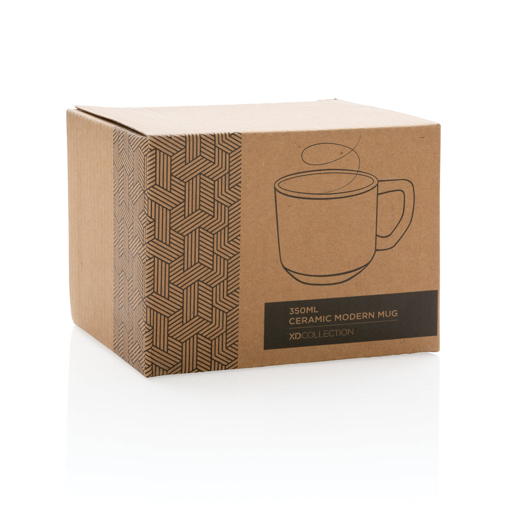 Moderne Keramiktasse, 350ml – Ansicht 8