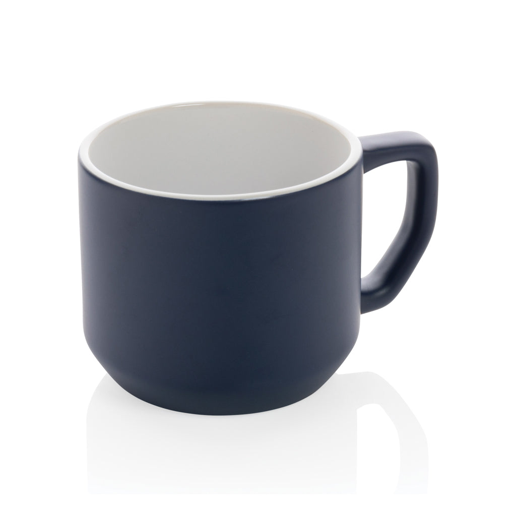 Moderne Keramiktasse, 350ml – Ansicht 2