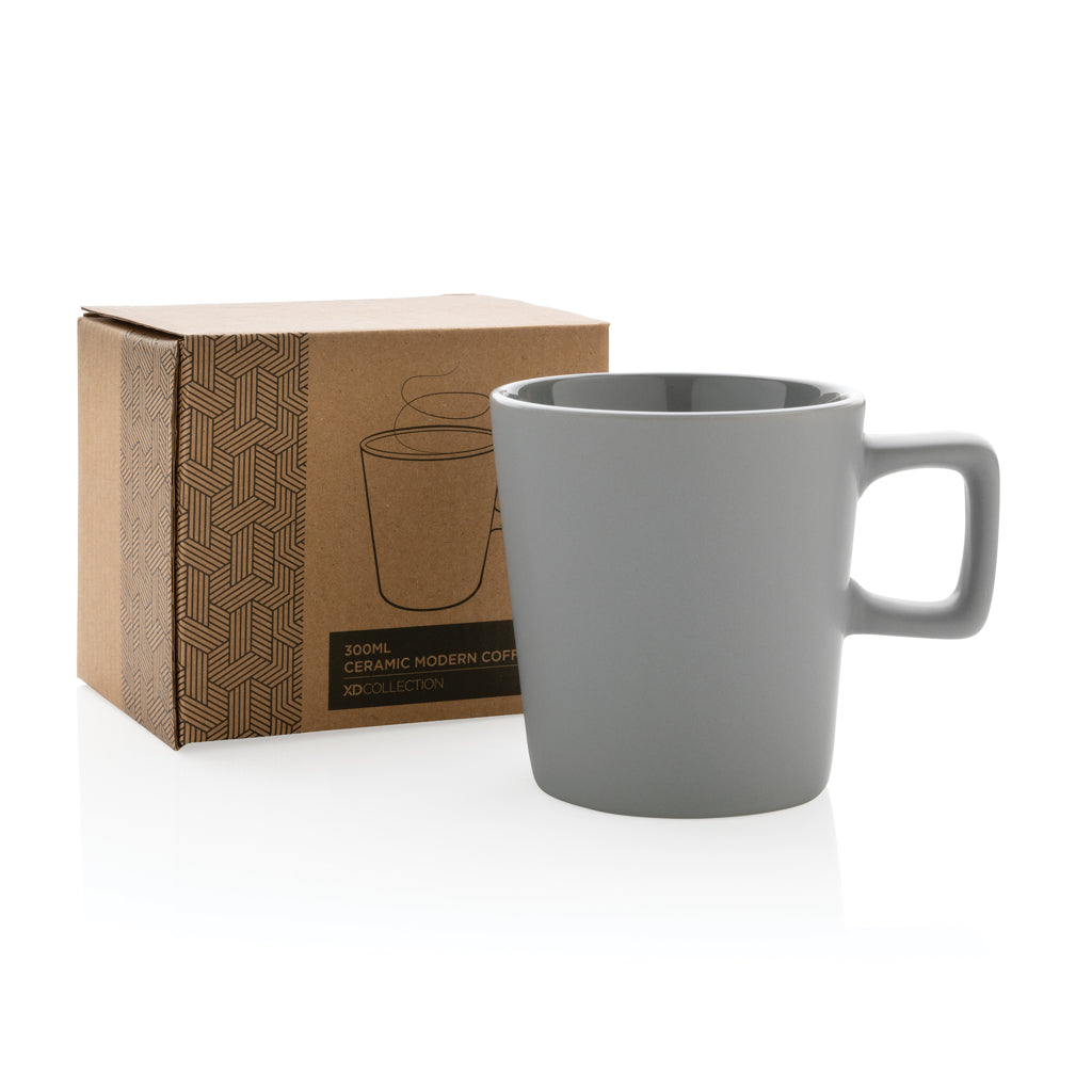 Moderne Keramik Kaffeetasse, 300ml – Ansicht 7