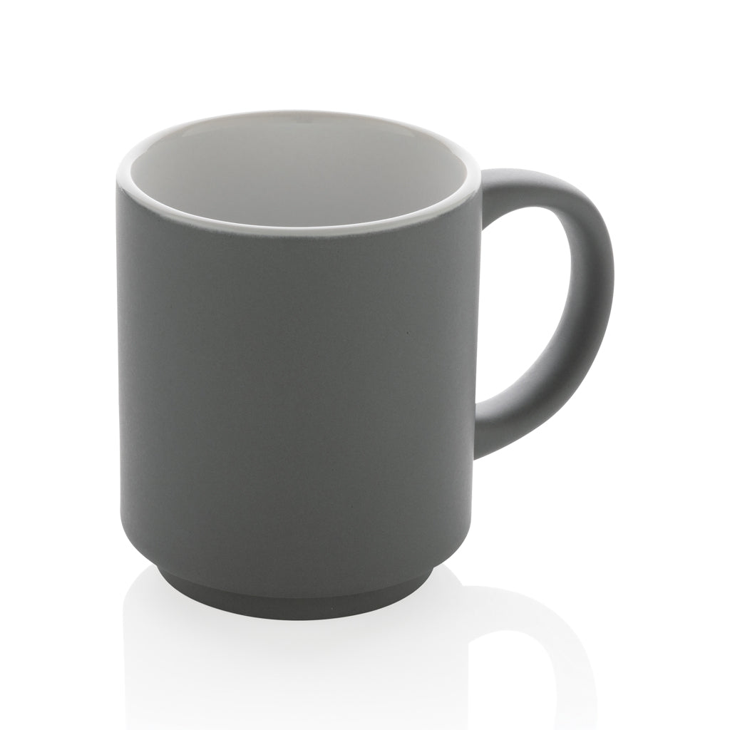 Stapelbare Keramiktasse, 180ml – Ansicht 2