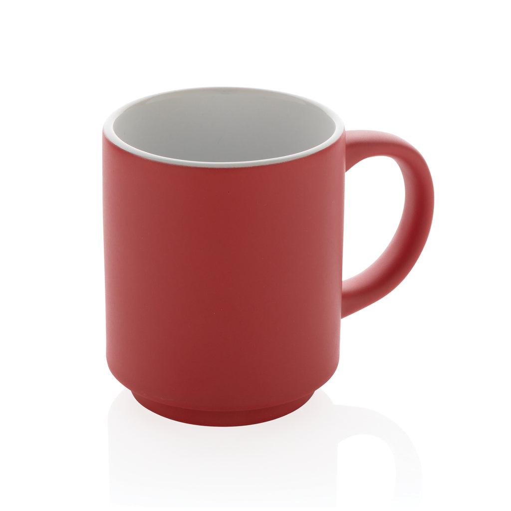Stapelbare Keramiktasse, 180ml – Ansicht 4